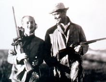 Duck hunting 1940