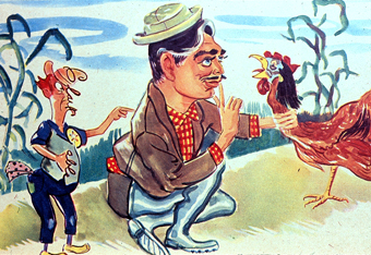 1940's caricature