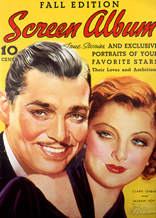 Clark Gable on Cover of Look Magazine